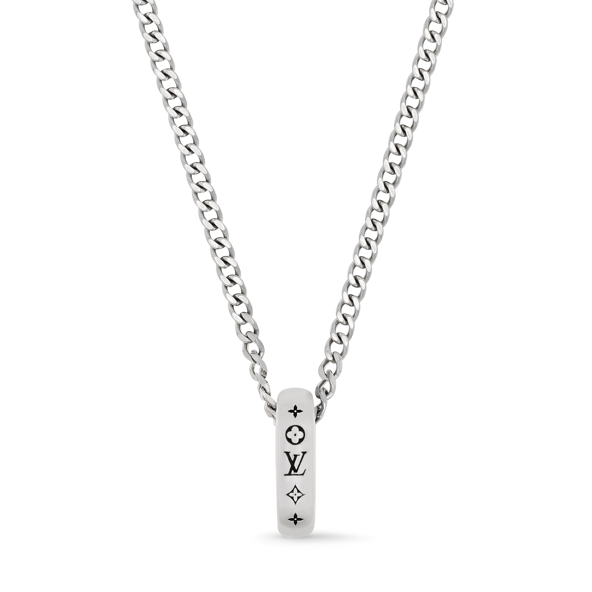 Monogram Chain Pendant . in Men