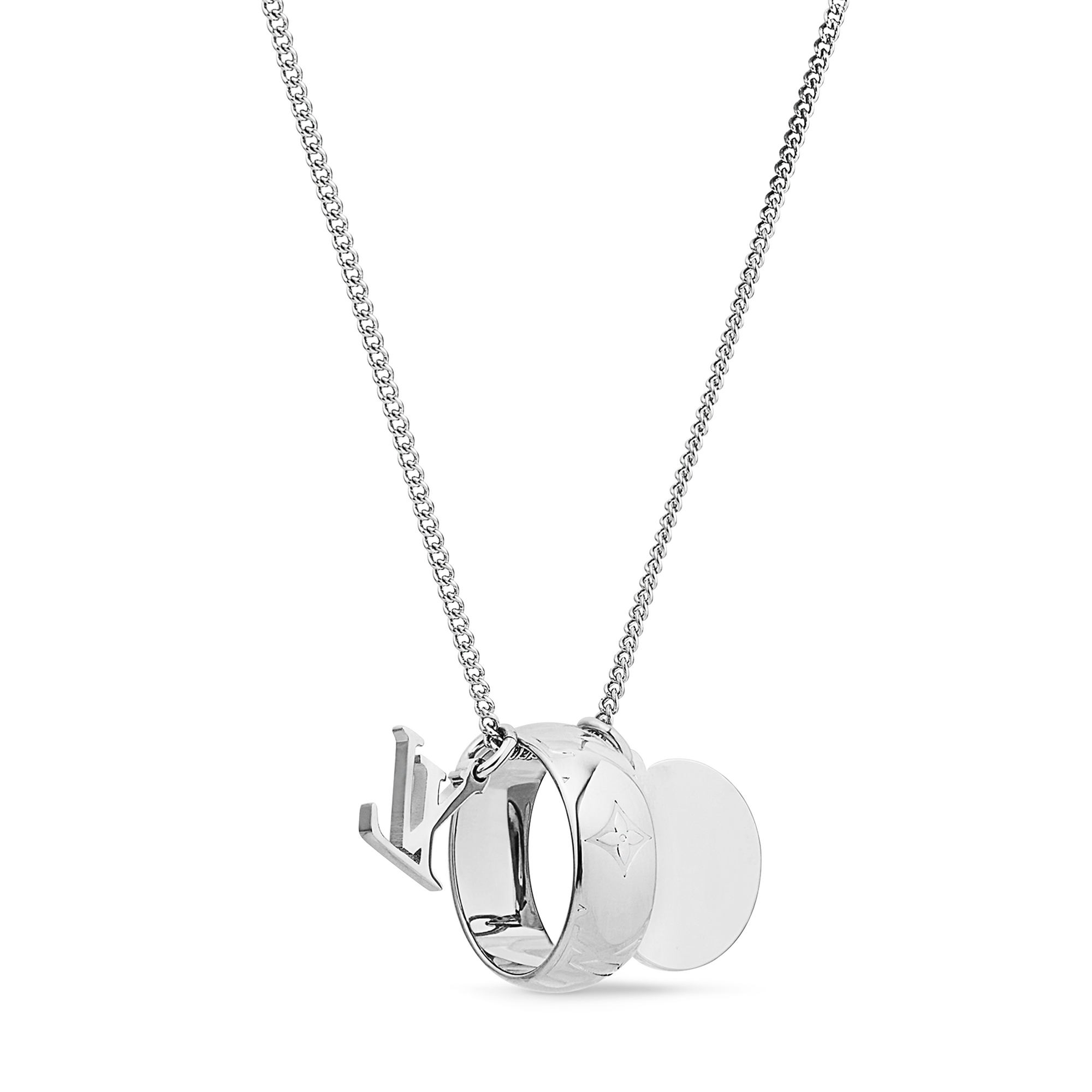 Monogram Charms Necklace . in Men