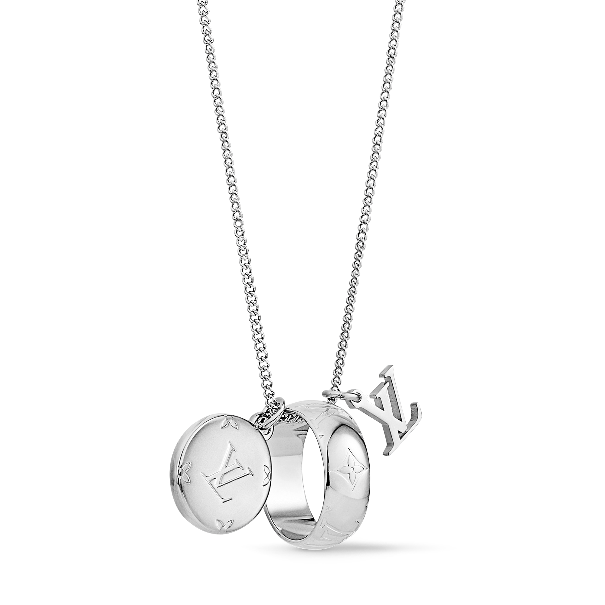 Monogram Charms Necklace . in Men