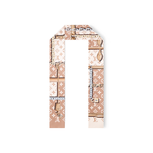 Monogram Confidential Bandeau . in Women's Accessories Silk Squares and Bandeaus collections by Louis Vuitton (Product zoom)