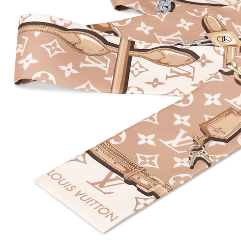 Monogram Confidential Bandeau . in Women's Accessories Silk Squares and Bandeaus collections by Louis Vuitton (Product zoom)