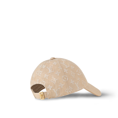 Monogram Denim Cap . in Women's Accessories Hats and Gloves collections by Louis Vuitton (Product zoom)