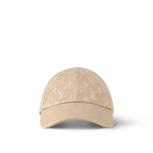 Monogram Denim Cap . in Women's Accessories Hats and Gloves collections by Louis Vuitton (Product zoom)