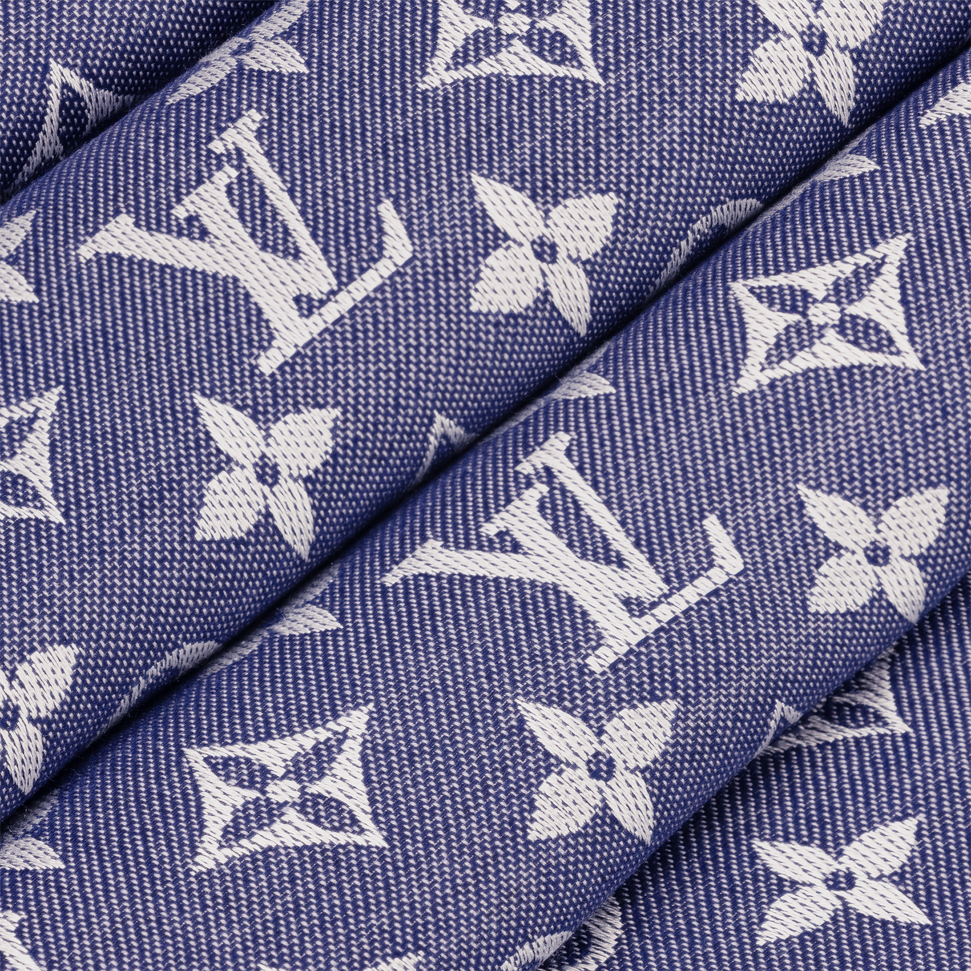 Monogram Denim Shawl . in Women