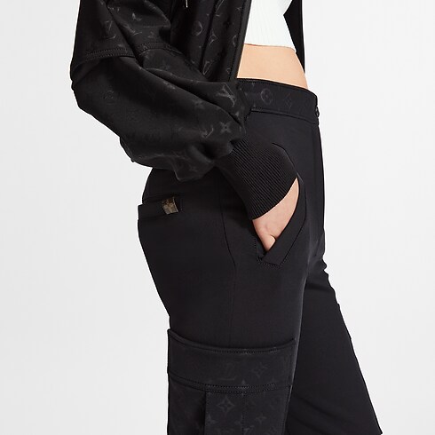 Monogram Detail Cargo Pants in Women's Ready-to-Wear Pants collections by Louis Vuitton (Product zoom)