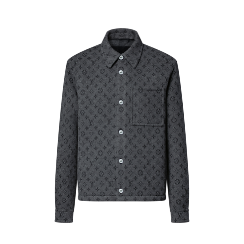 Monogram Double Face Overshirt in Men's Ready-to-Wear All Ready-to-Wear collections by Louis Vuitton (Product zoom)