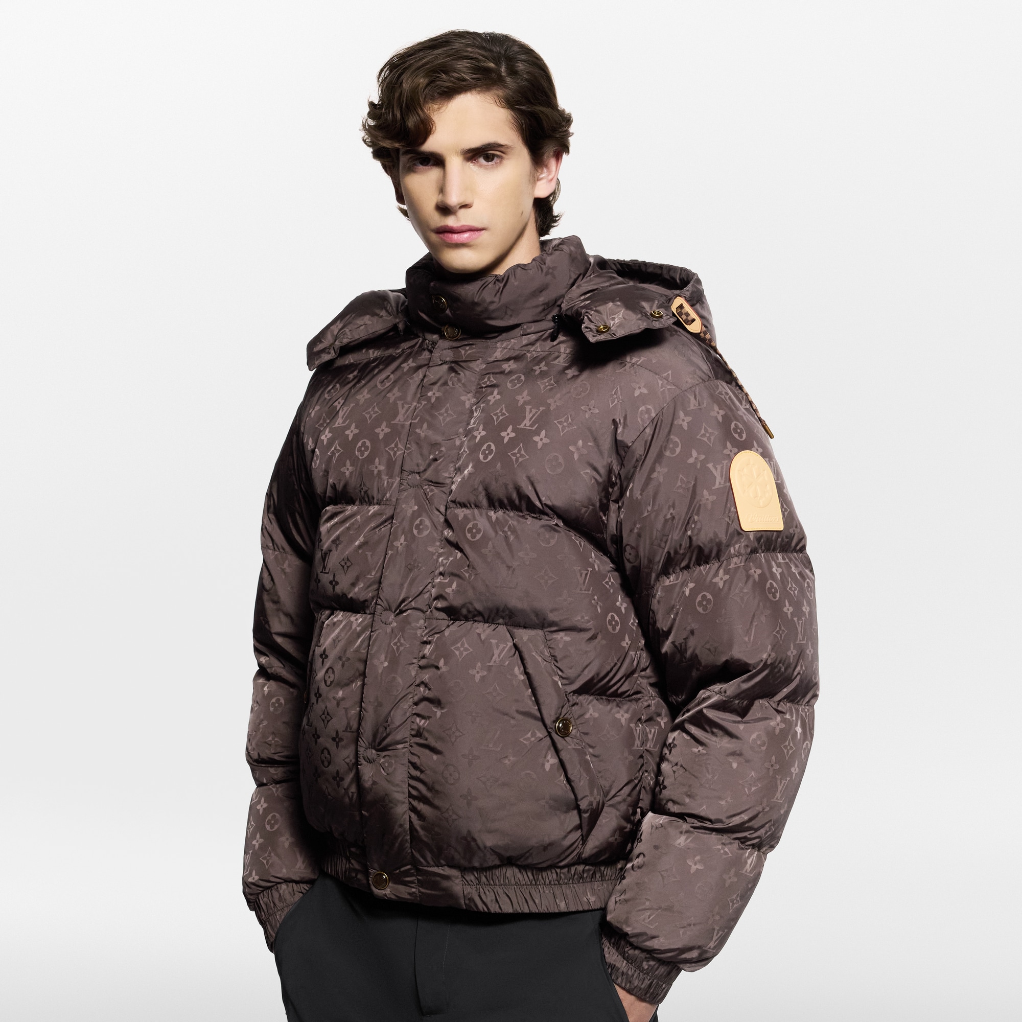 Monogram Down Blouson  in Men