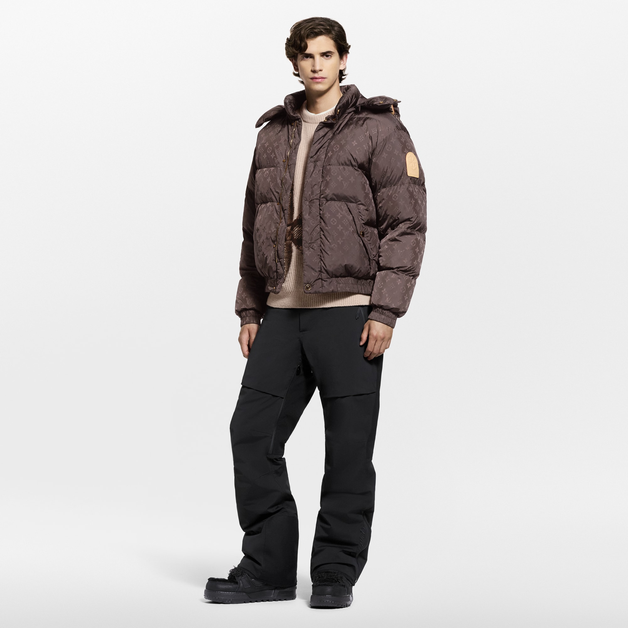 Monogram Down Blouson  in Men