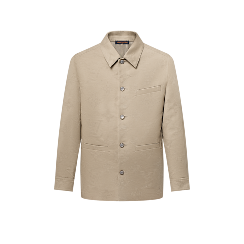 Monogram Embroidered Chic Overshirt in Men's Ready-to-Wear Outerwear and Coats collections by Louis Vuitton (Product zoom)