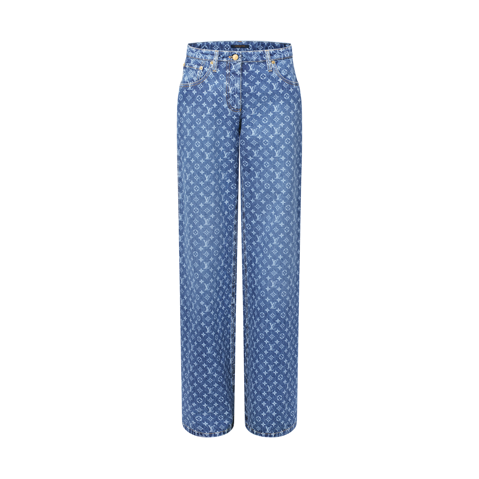 Monogram Flared Jeans  in Women