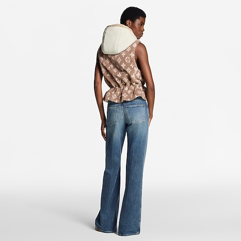 Monogram Fleece Gilet in Women's Ready-to-Wear Coats and Jackets collections by Louis Vuitton (Product zoom)