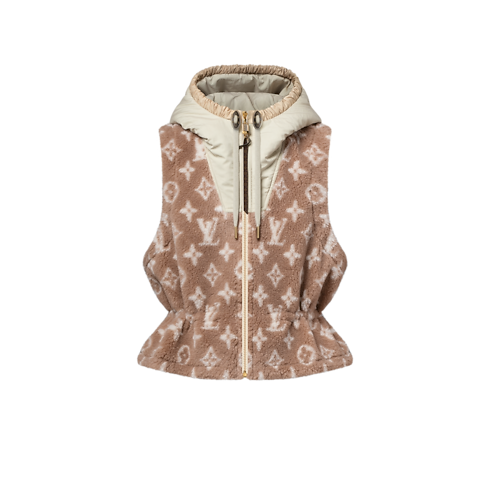 Monogram Fleece Gilet in Women's Ready-to-Wear Coats and Jackets collections by Louis Vuitton (Product zoom)