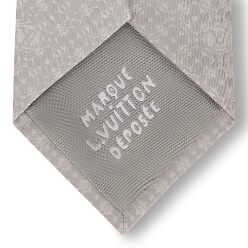 Monogram Flower Tie other view
