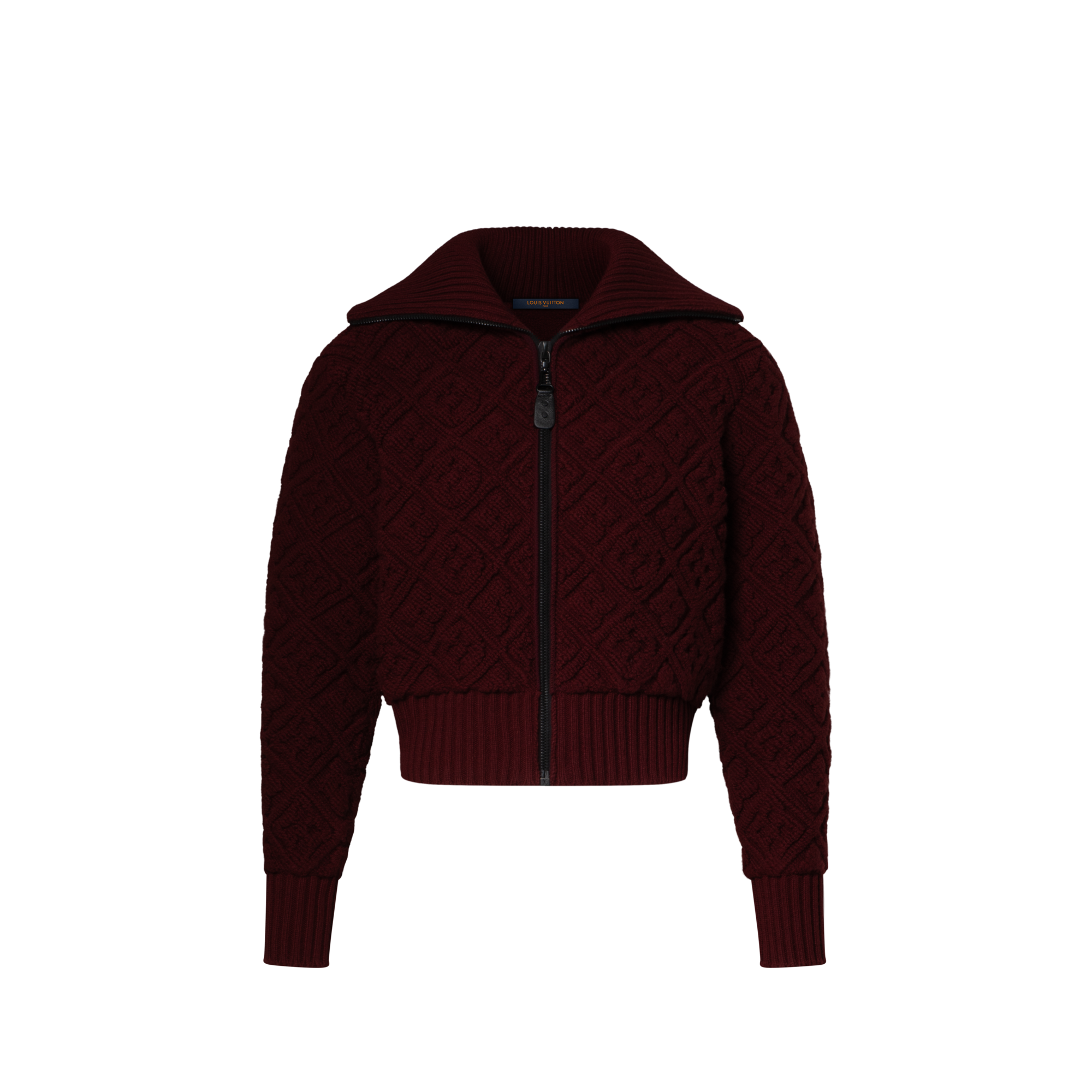 Monogram Flower Toweling Zip-Up Jacket  in Women