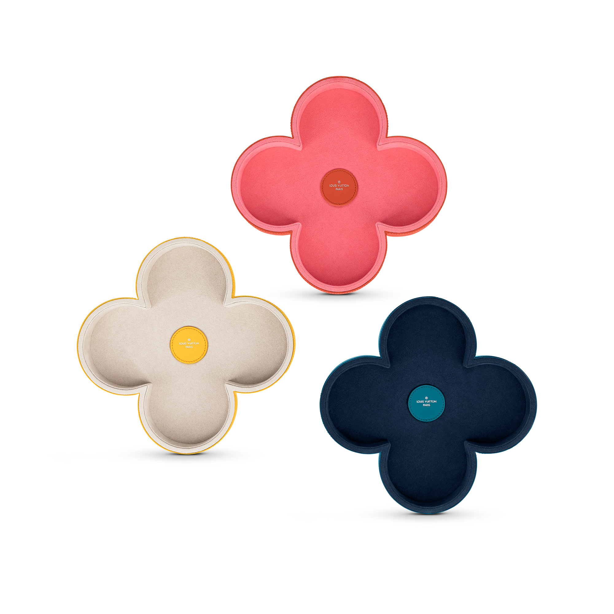 Monogram Flower Trinket Bowl . in Trunks, Travel and Home