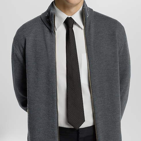 Monogram Gold Tie . in Men's Accessories Ties and Pocket Squares collections by Louis Vuitton (Product zoom)