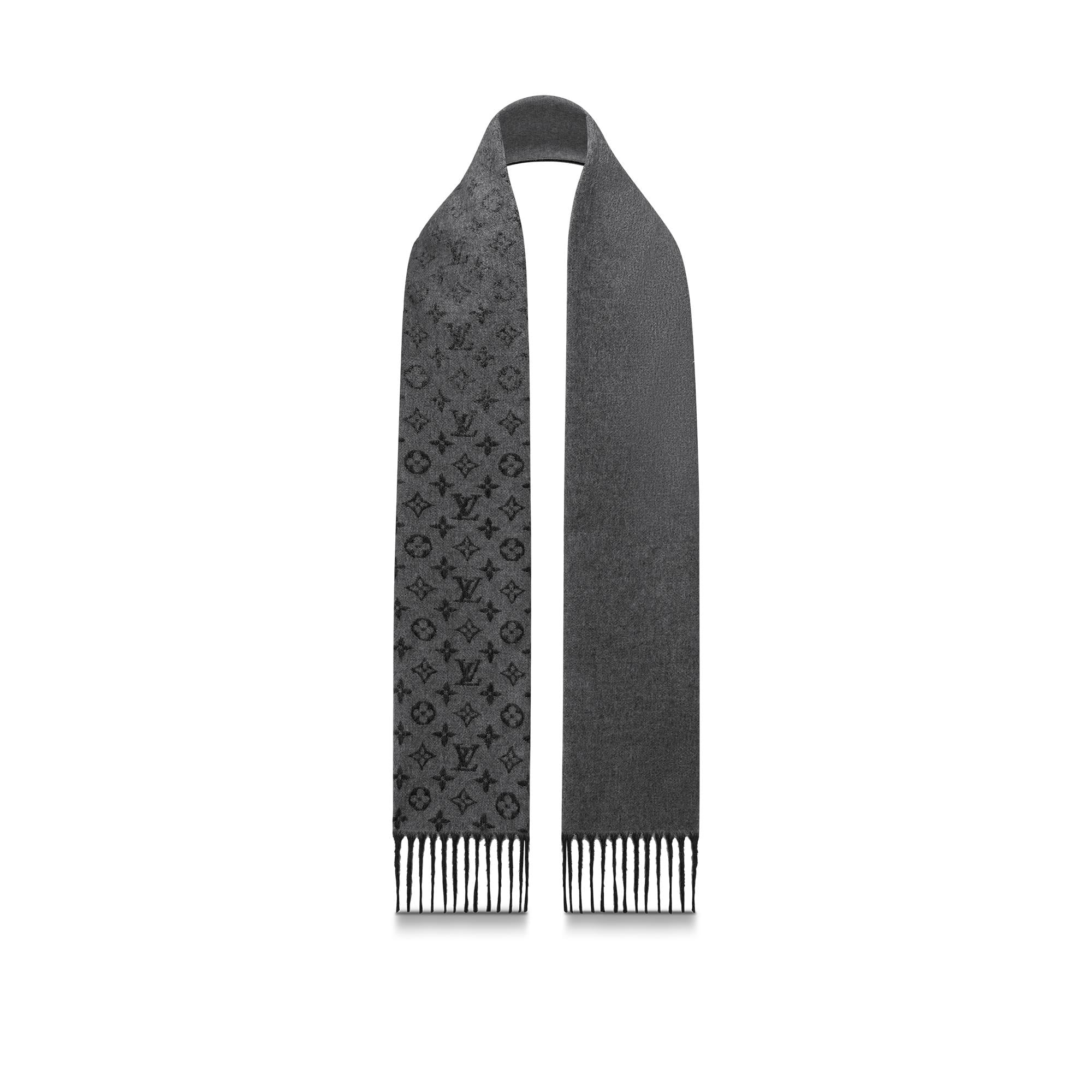 Monogram Gradient Scarf . in Men