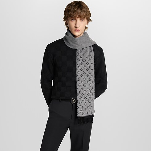 Monogram Gradient Scarf cropped view