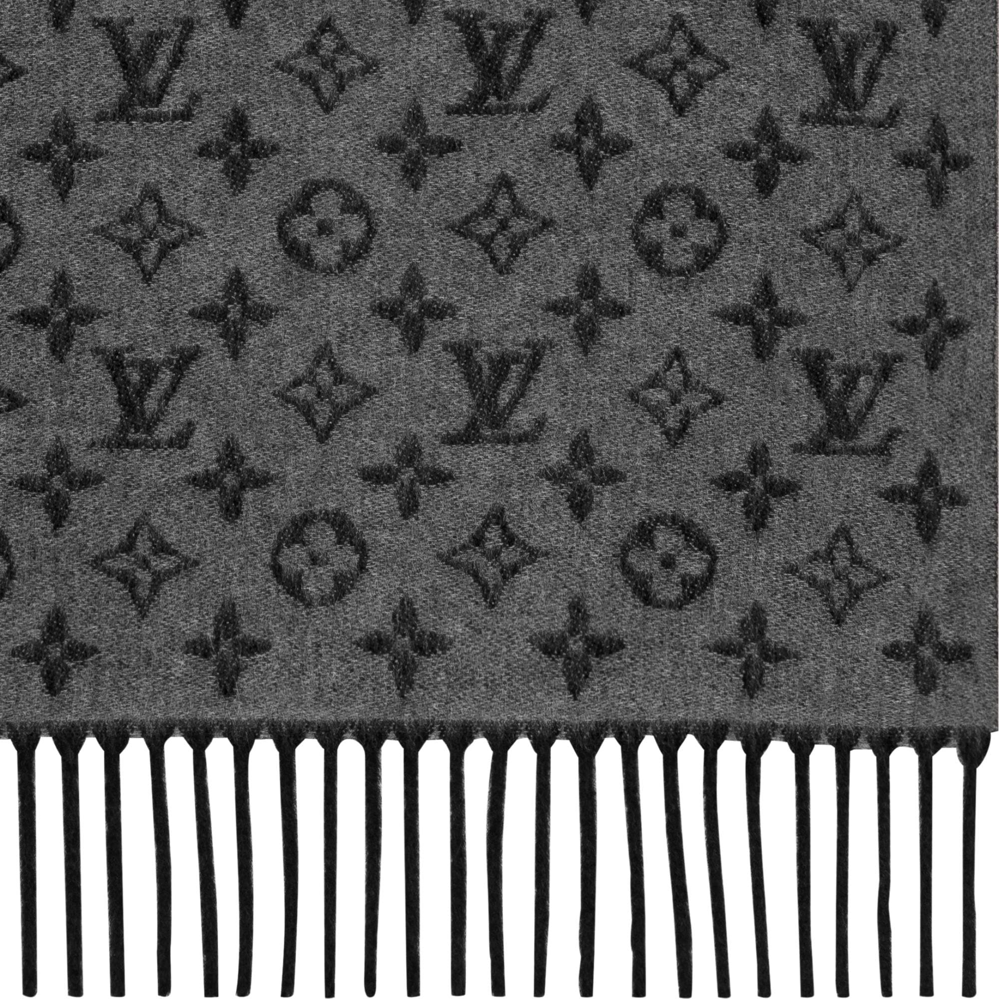 Monogram Gradient Scarf . in Men