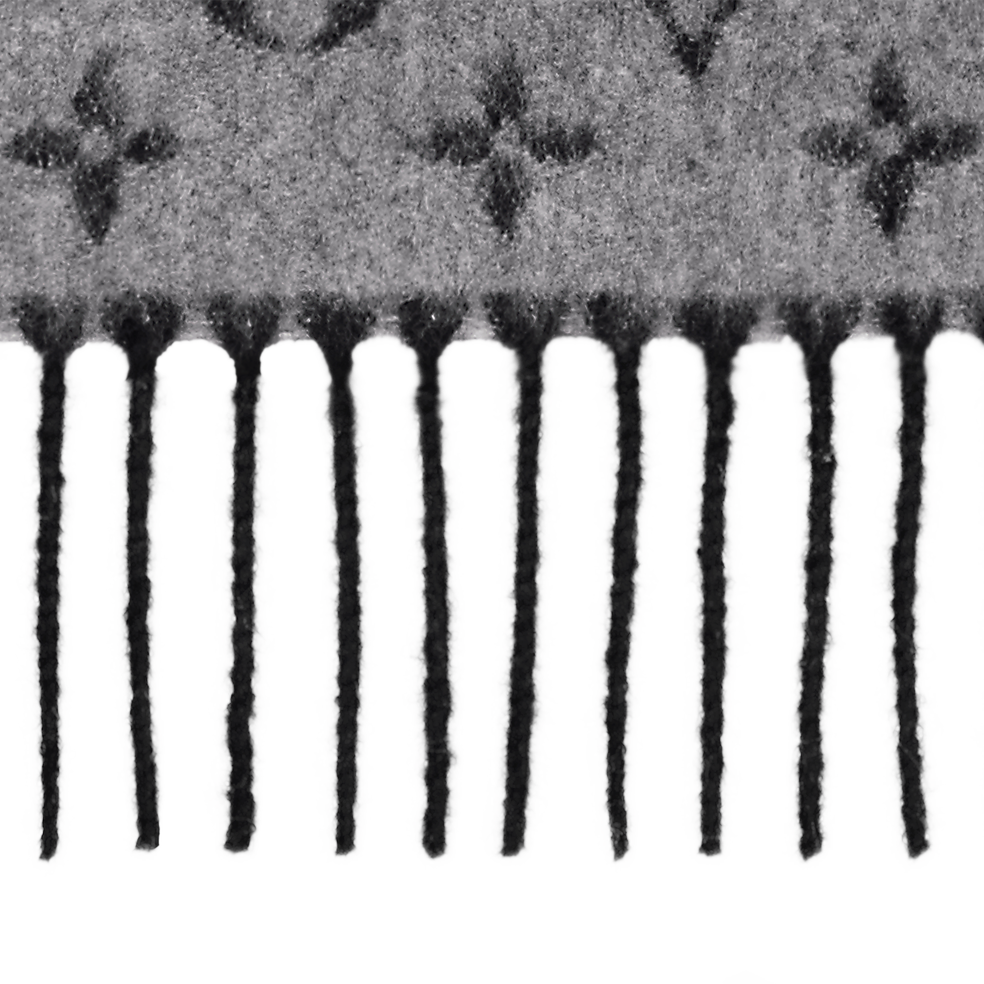 Monogram Gradient Scarf . in Men