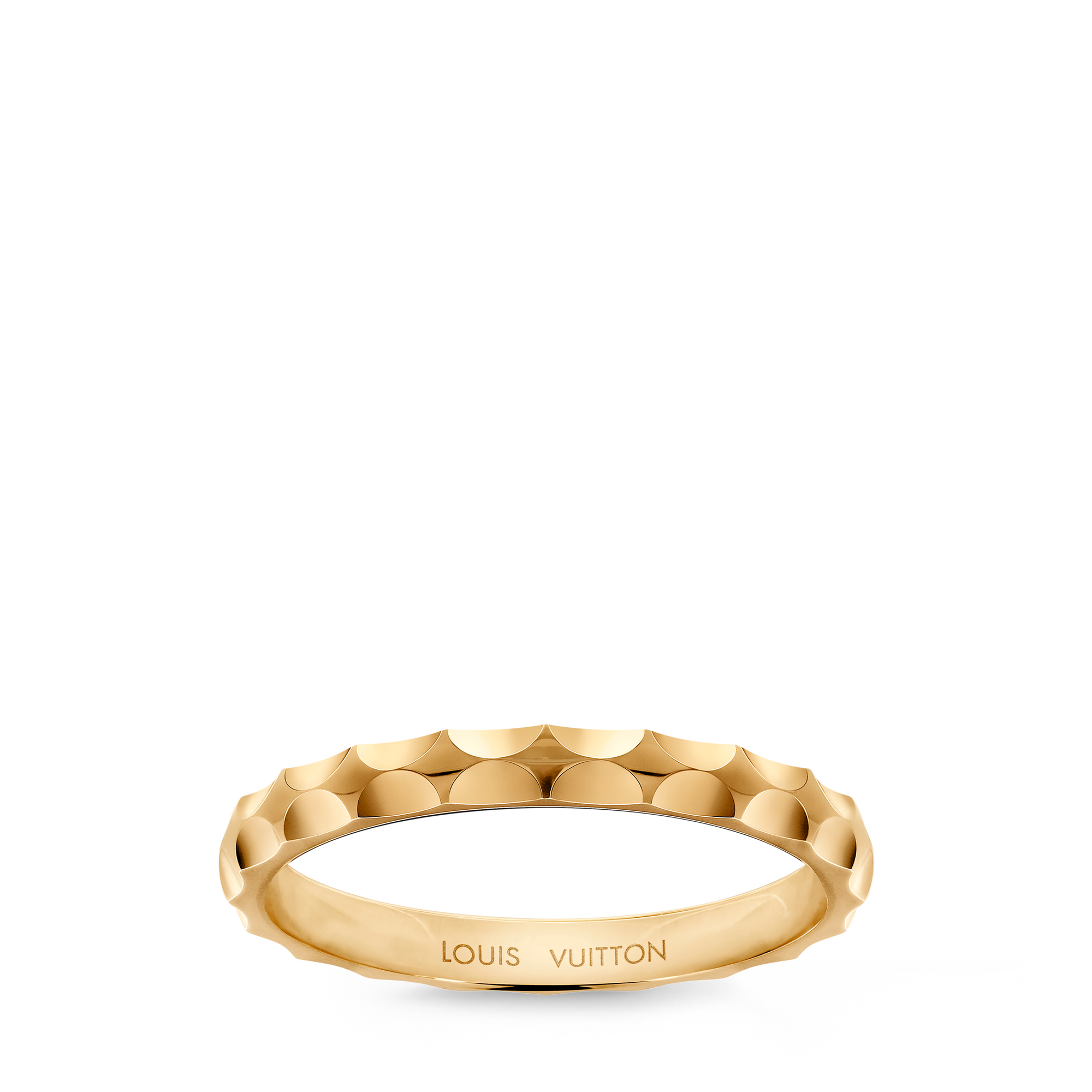 Monogram Infini wedding band, yellow gold  in Jewellery