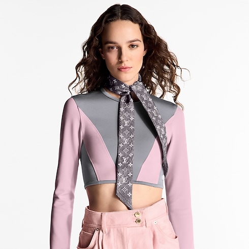 Monogram Infinity Denim BB Bandeau . in Women's Accessories Silk Squares and Bandeaus collections by Louis Vuitton (Product zoom)