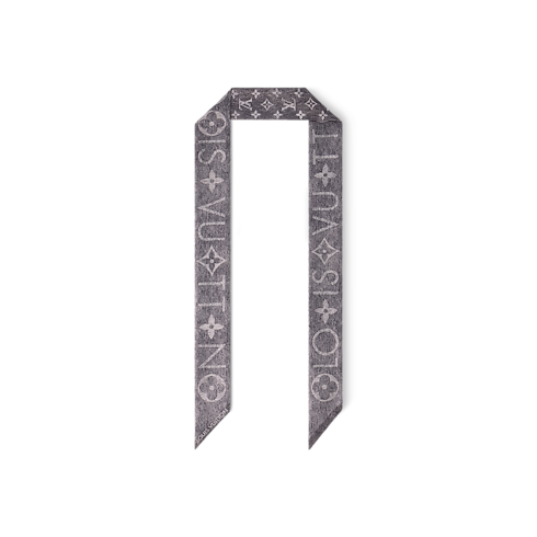 Monogram Infinity Denim BB Bandeau . in Women's Accessories Silk Squares and Bandeaus collections by Louis Vuitton (Product zoom)