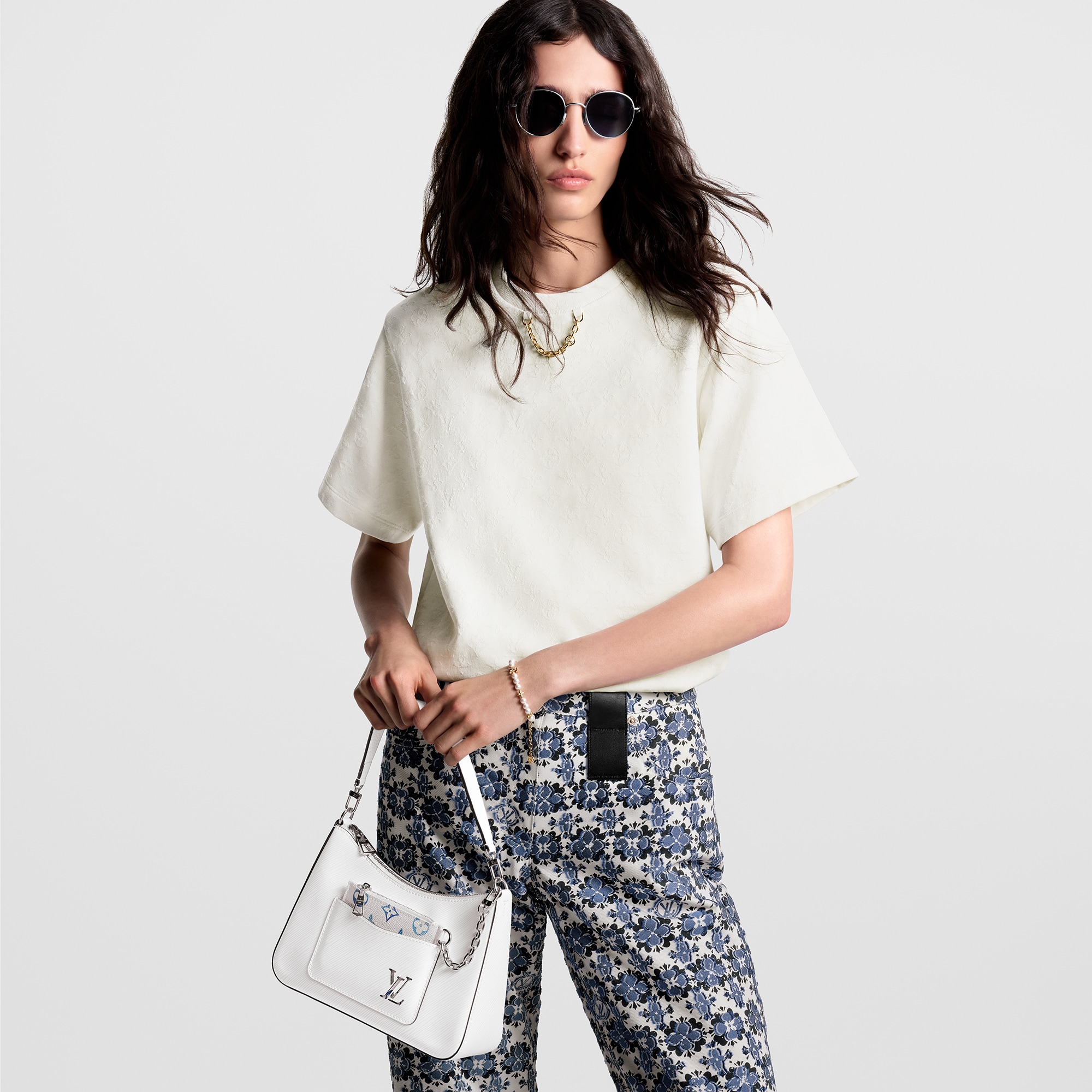 Monogram Jacquard T-Shirt  in Women