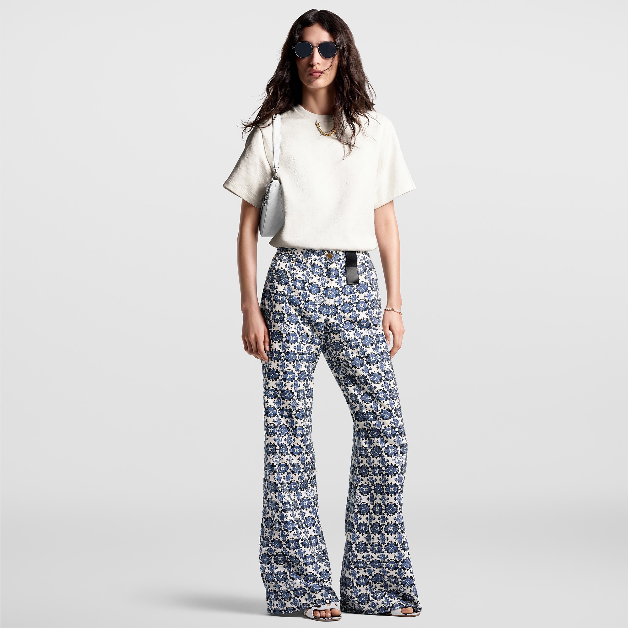Monogram Jacquard T-Shirt  in Women