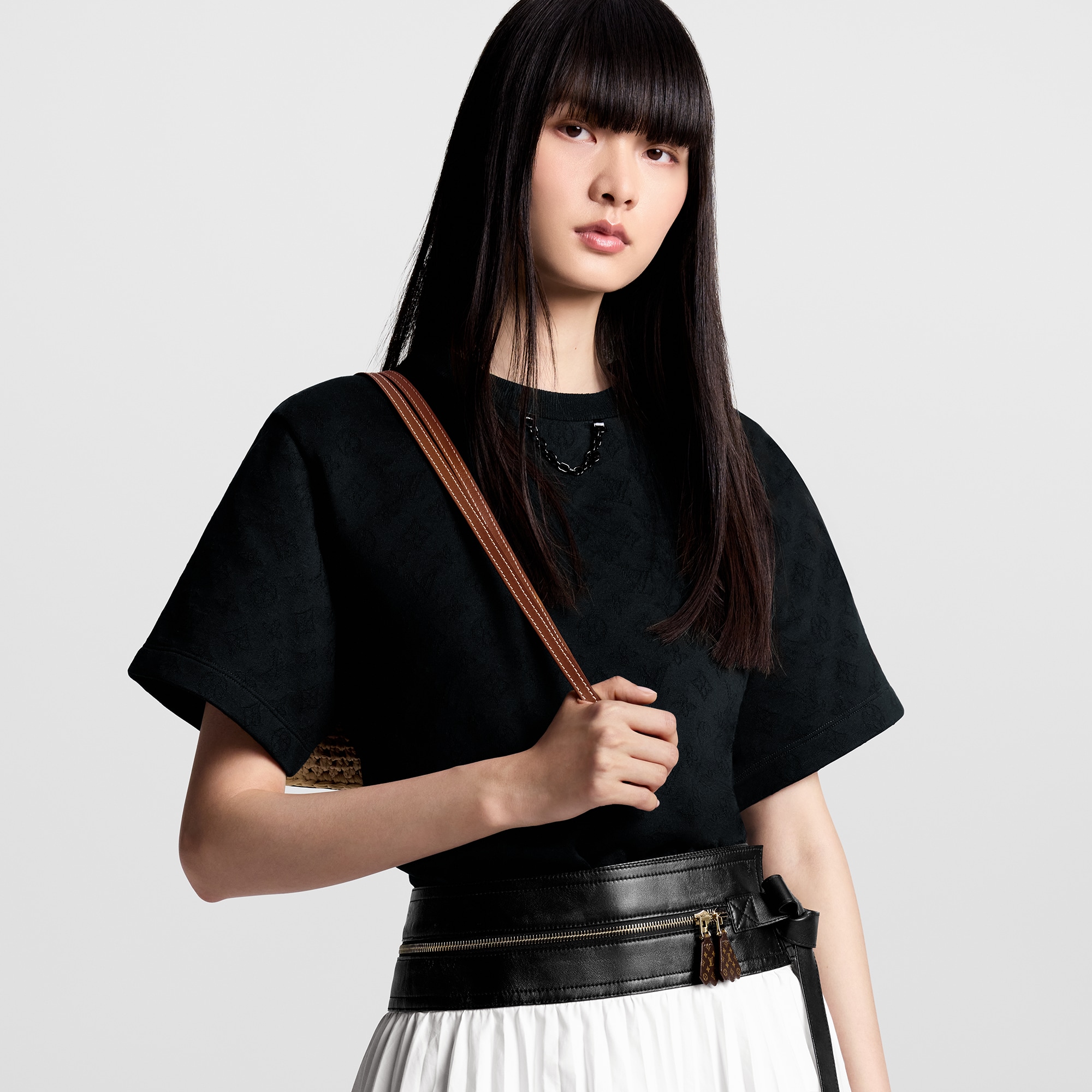 Monogram Jacquard T-Shirt  in Women