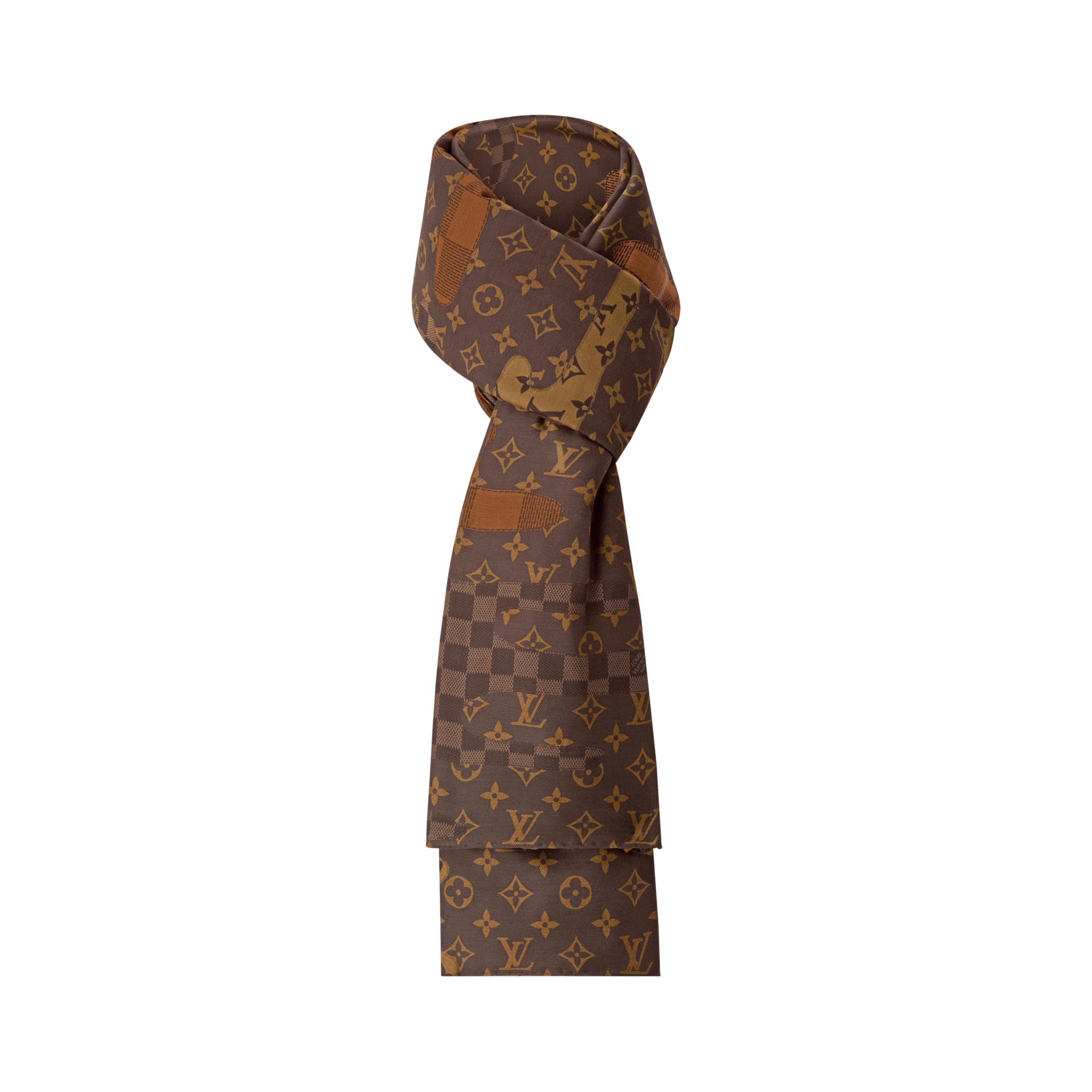 Monogram Landscape Stole . in Men