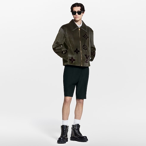 Monogram Mink Blouson in Men's Ready-to-Wear Outerwear and Coats collections by Louis Vuitton (Product zoom)