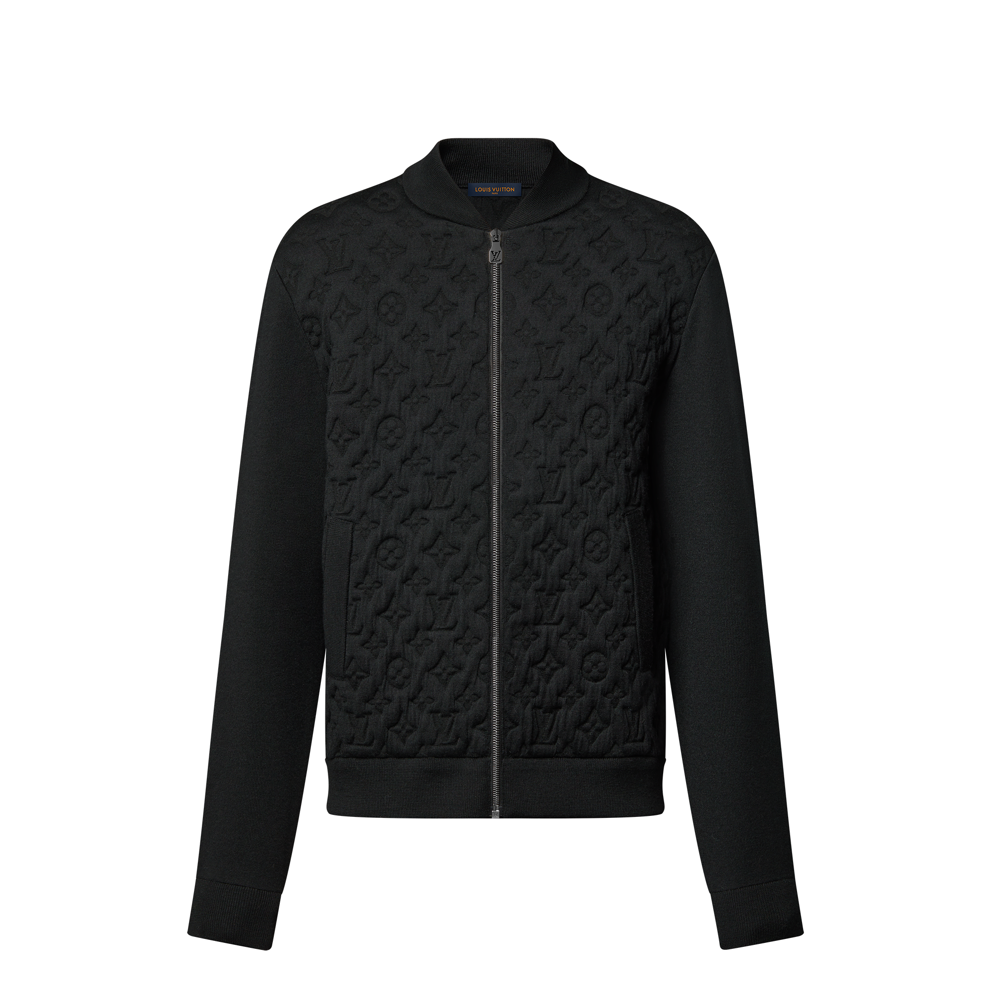 Monogram Padded Wool Blend Bomber  in Men