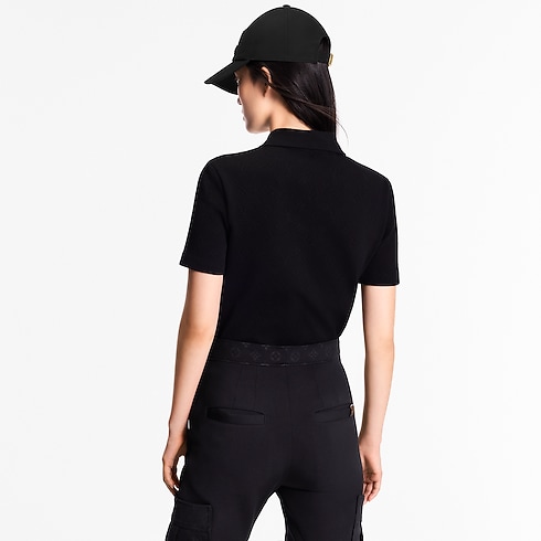 Monogram Piqué Polo Top in Women's Ready-to-Wear Tops collections by Louis Vuitton (Product zoom)