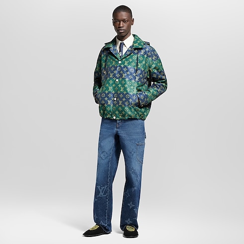 Monogram Printed Coach Jacket in Men's Ready-to-Wear Outerwear and Coats collections by Louis Vuitton (Product zoom)