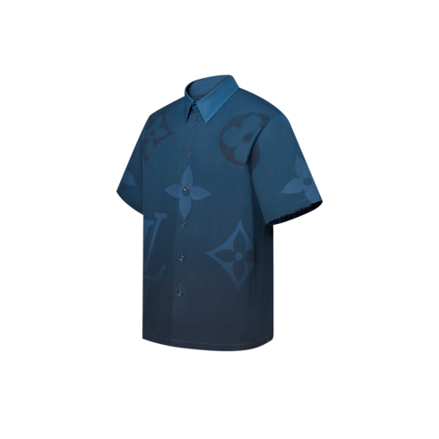 Monogram Printed Short-Sleeved Shirt in Men's Ready-to-Wear Shirts collections by Louis Vuitton (Product zoom)