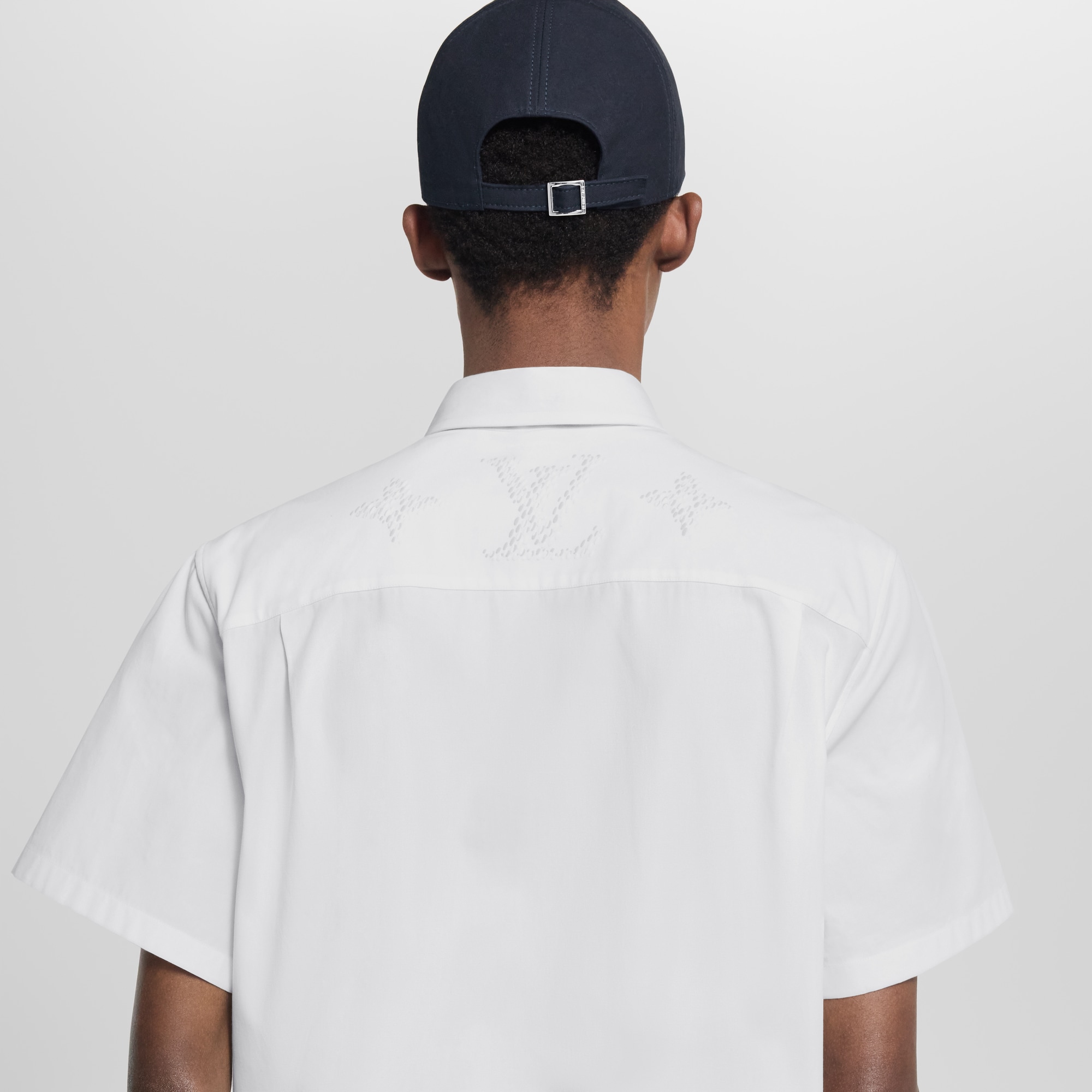 Monogram Printed Short-Sleeved Shirt  in Men