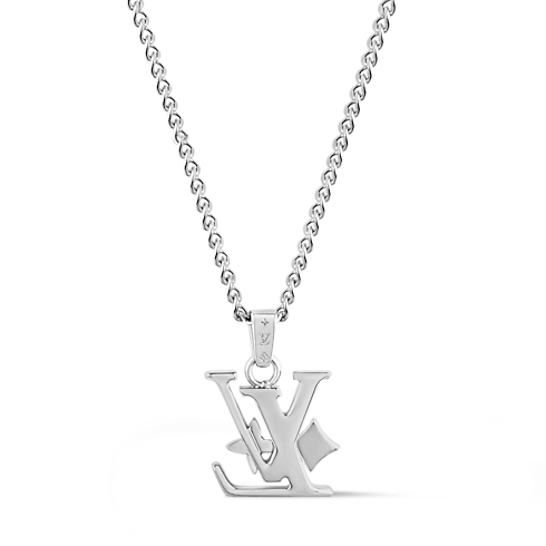 Monogram Row Pendant . in Men's Fashion Jewellery Necklaces and Pendants collections by Louis Vuitton (Product zoom)