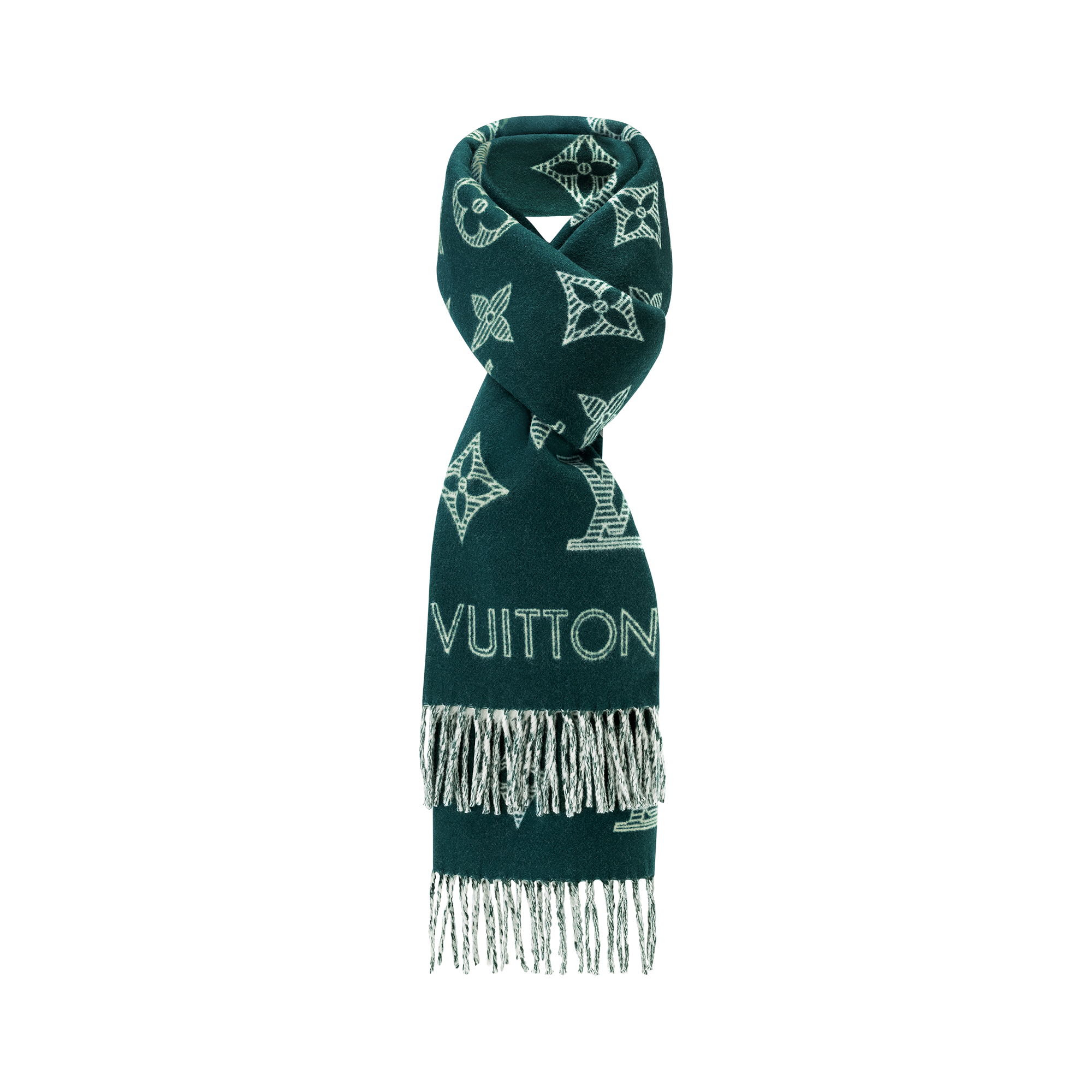 Monogram Shadow Scarf . in Men
