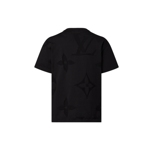 Monogram Short-Sleeved Cotton Crewneck in Men's Ready-to-Wear Knitwear and Sweatshirts collections by Louis Vuitton (Product zoom)