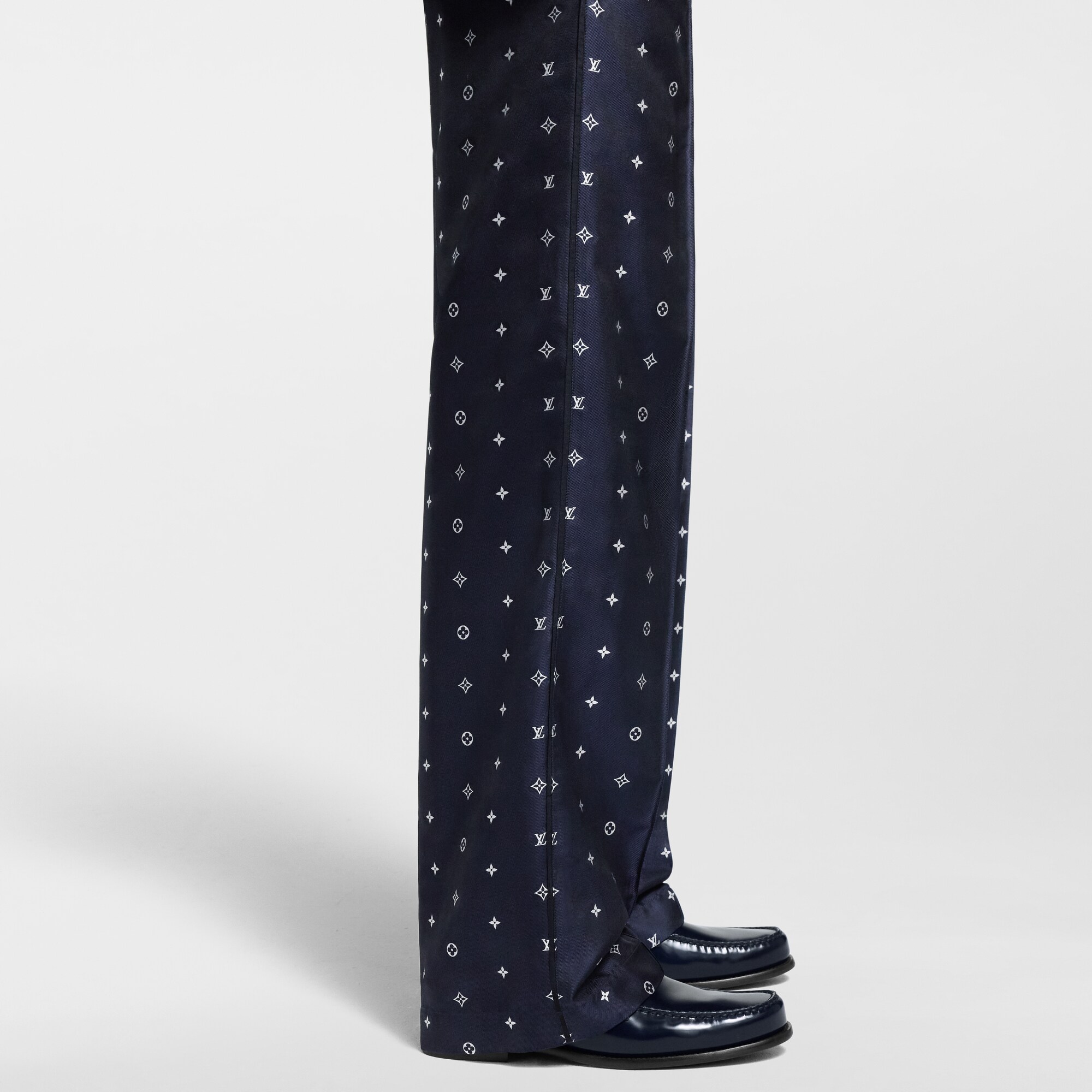 Monogram Silk Pajama Pants  in Men