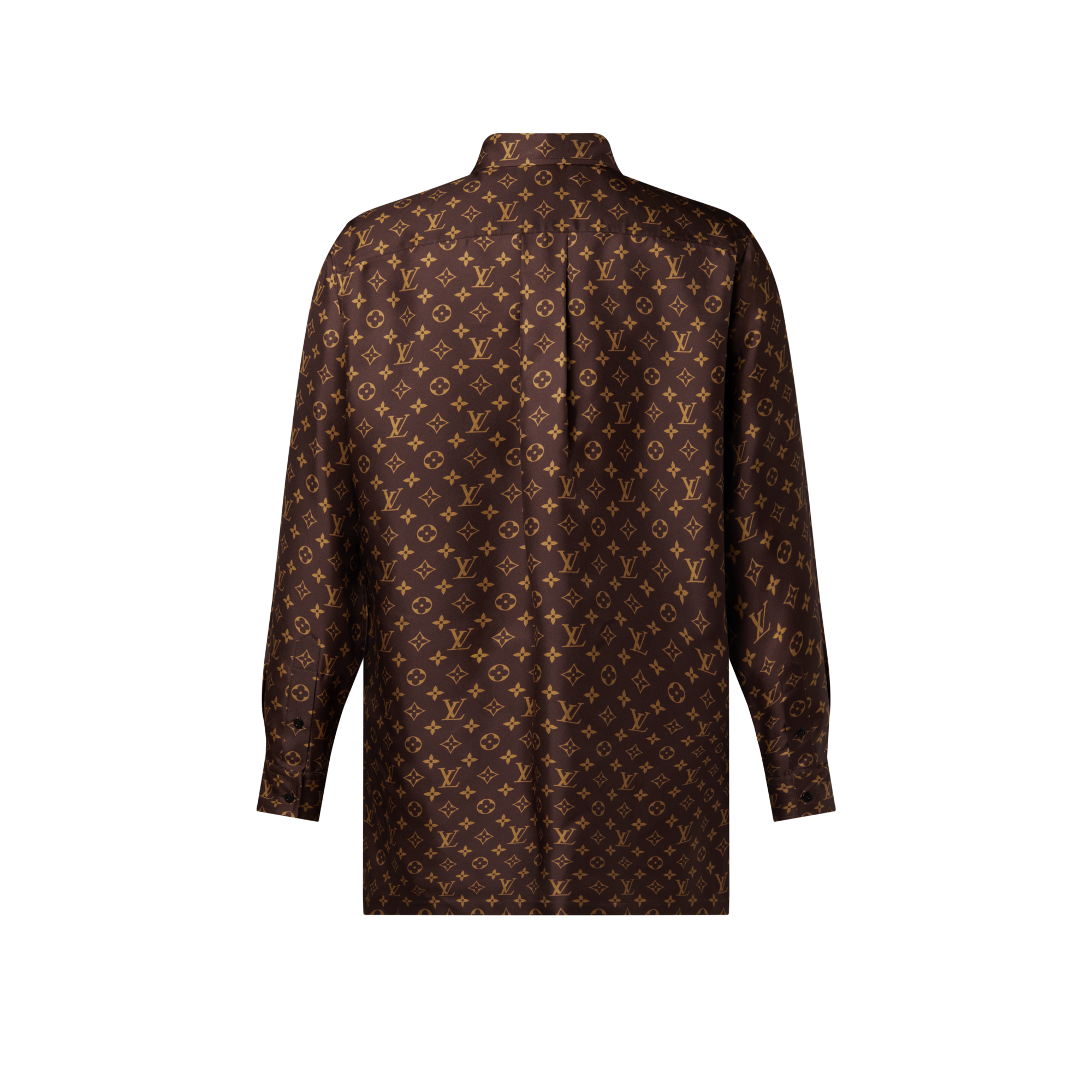Monogram Silk Shirt  in Women