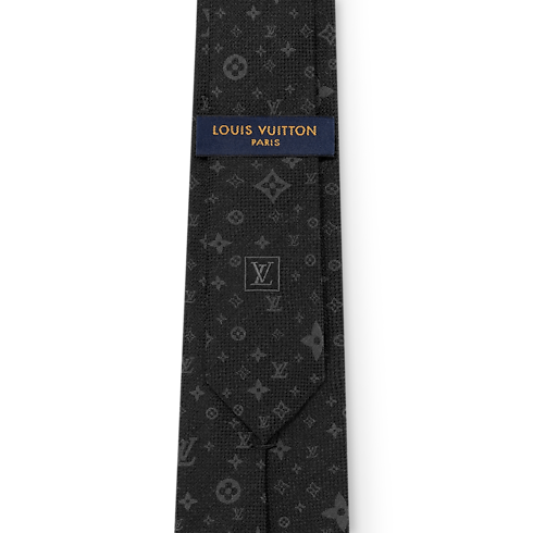 Monogram Stars Tie . in Men's Accessories Ties and Pocket Squares collections by Louis Vuitton (Product zoom)