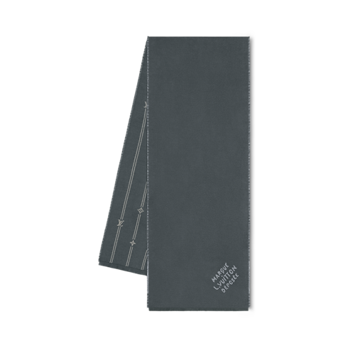 Monogram Stripes Scarf . in Men's Accessories Scarves for Men collections by Louis Vuitton (Product zoom)