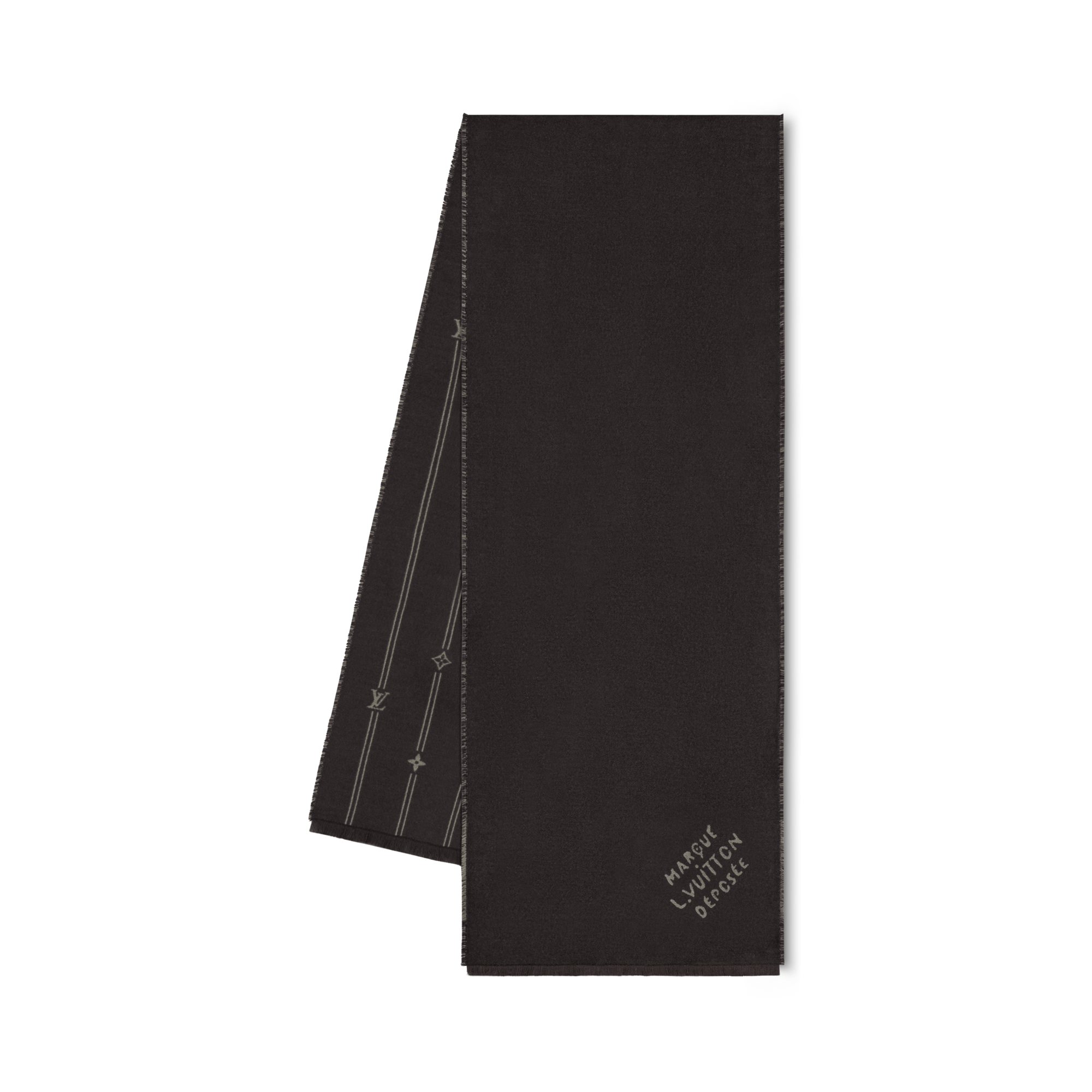 Monogram Stripes Scarf . in Men