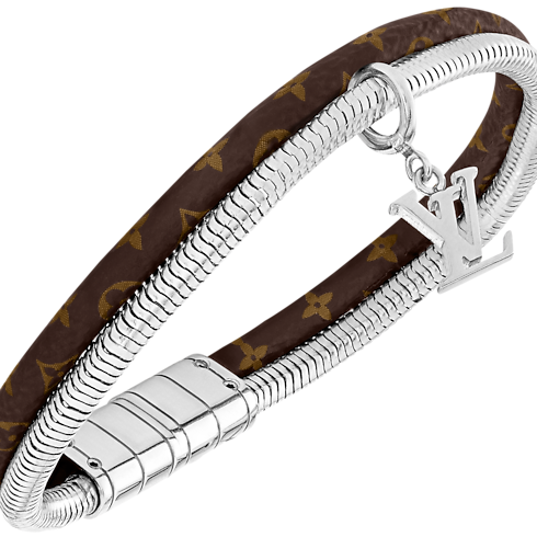 Monogram Swirl Bracelet Monogram in Men's Fashion Jewellery Bracelets collections by Louis Vuitton (Product zoom)