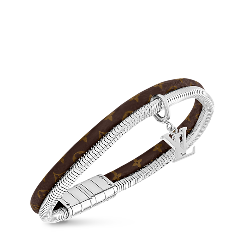 Monogram Swirl Bracelet Monogram in Men's Fashion Jewellery Bracelets collections by Louis Vuitton (Product zoom)