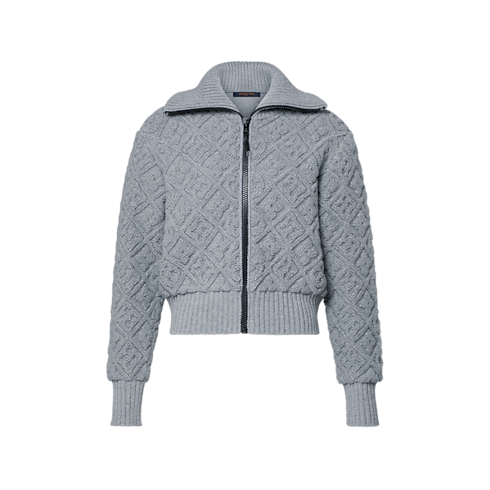 Monogram Toweling Zip-Up Jacket in Women's Ready-to-Wear Tops and Shirts collections by Louis Vuitton (Product zoom)