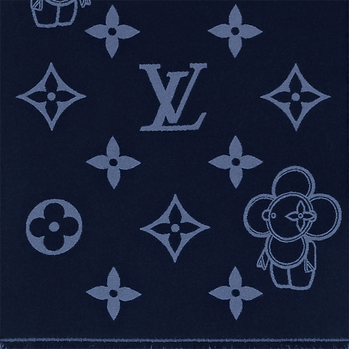 Monogram Vivienne Scarf . in Men's Accessories Scarves for Men collections by Louis Vuitton (Product zoom)