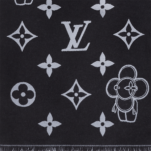 Monogram Vivienne Scarf . in Men's Accessories Scarves for Men collections by Louis Vuitton (Product zoom)